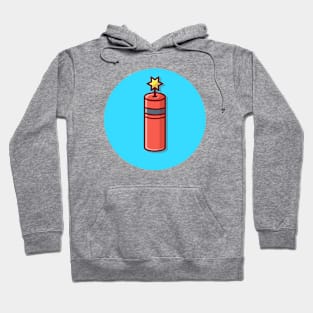 Bomb Cartoon Vector Icon Illustration (3) Hoodie